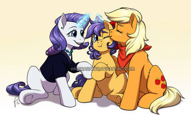 Applejack and Rarity's Family