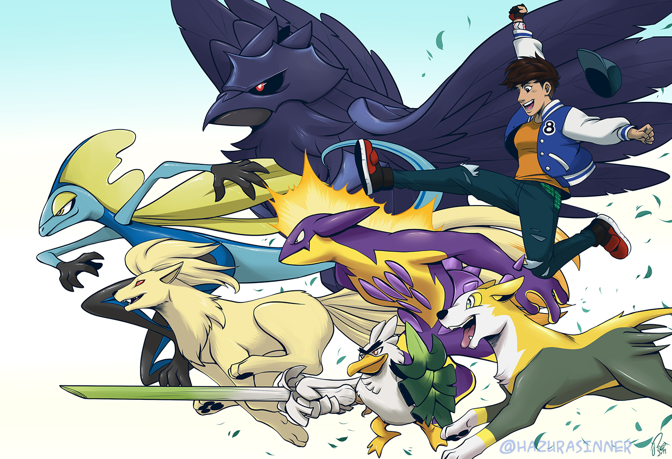 pics Deviantart Commissions Group galar team by hazurasinner on deviantart