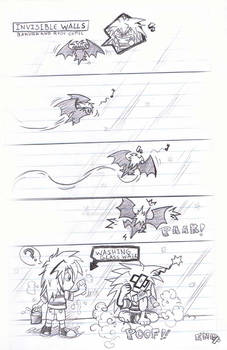 YuGiOh comic: Invisible Walls