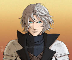 Kofi Bust Comm -Young Sephiroth-