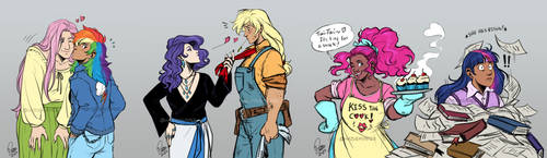 MLP Mane Six 2025
