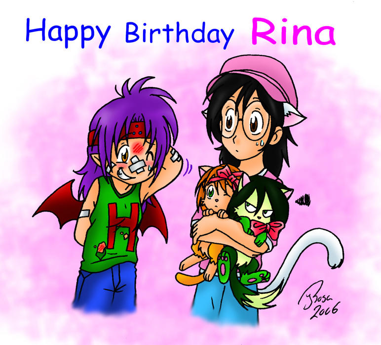Happy Birthday Rina by HazuraSinner on DeviantArt