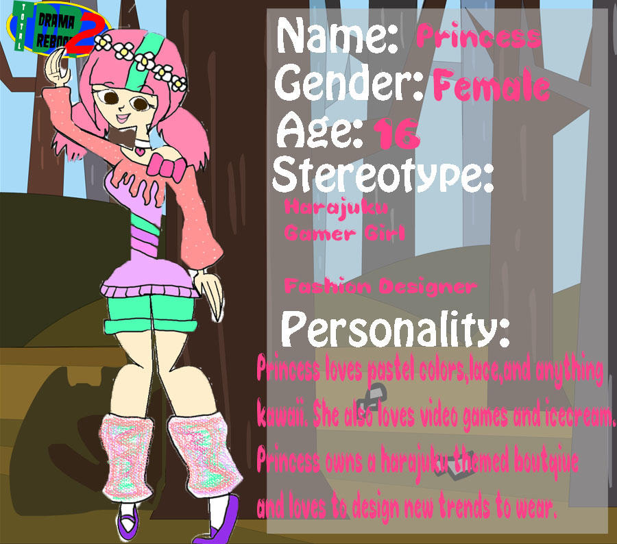 Princess Total Drama Reboot App by RoseCandyPrincess on DeviantArt