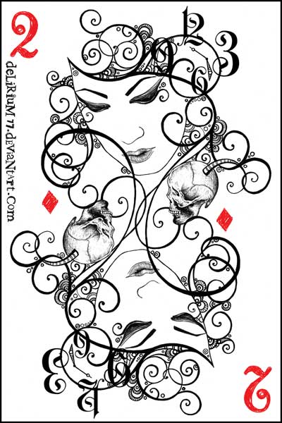 2 of diamonds