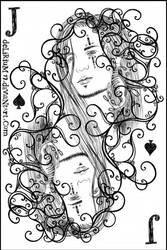 J of spades