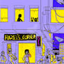 Street Corner Under The Lamplight