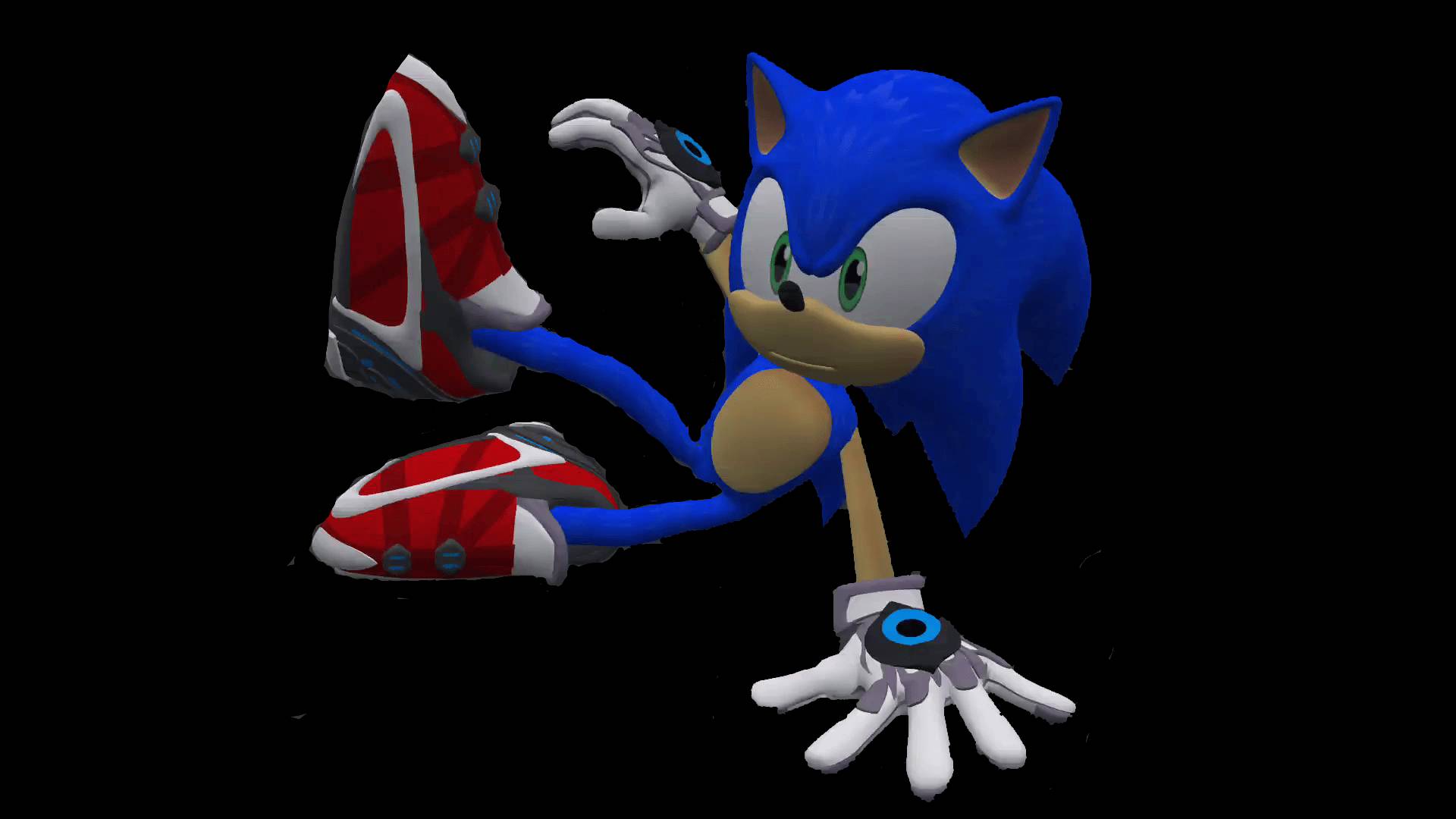 Pure Dreamcast Sonic Adventure Pose by Nibroc-Rock on DeviantArt