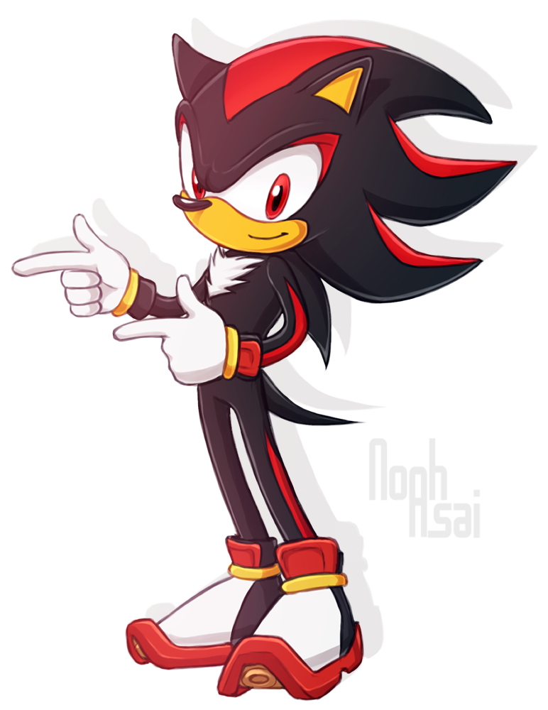 Shadow the Hedgehog by ScarletOpalite on DeviantArt