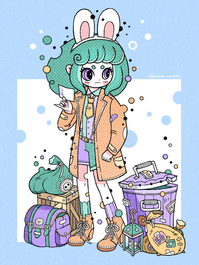 Disney Rabbit Oc OC-detective rabbit by kabimama on DeviantArt