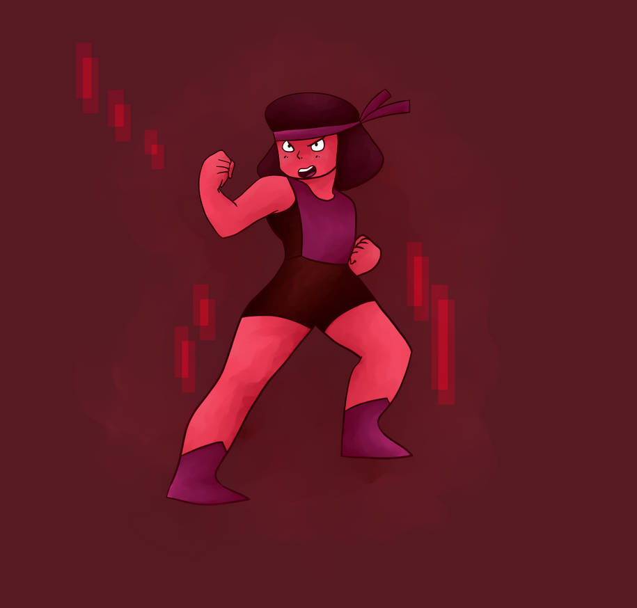 Steven Universe Ruby By IsabelleVII On DeviantArt