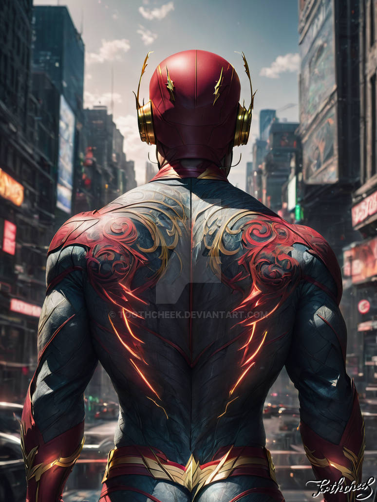 Flash (back view) by Toothcheek on DeviantArt