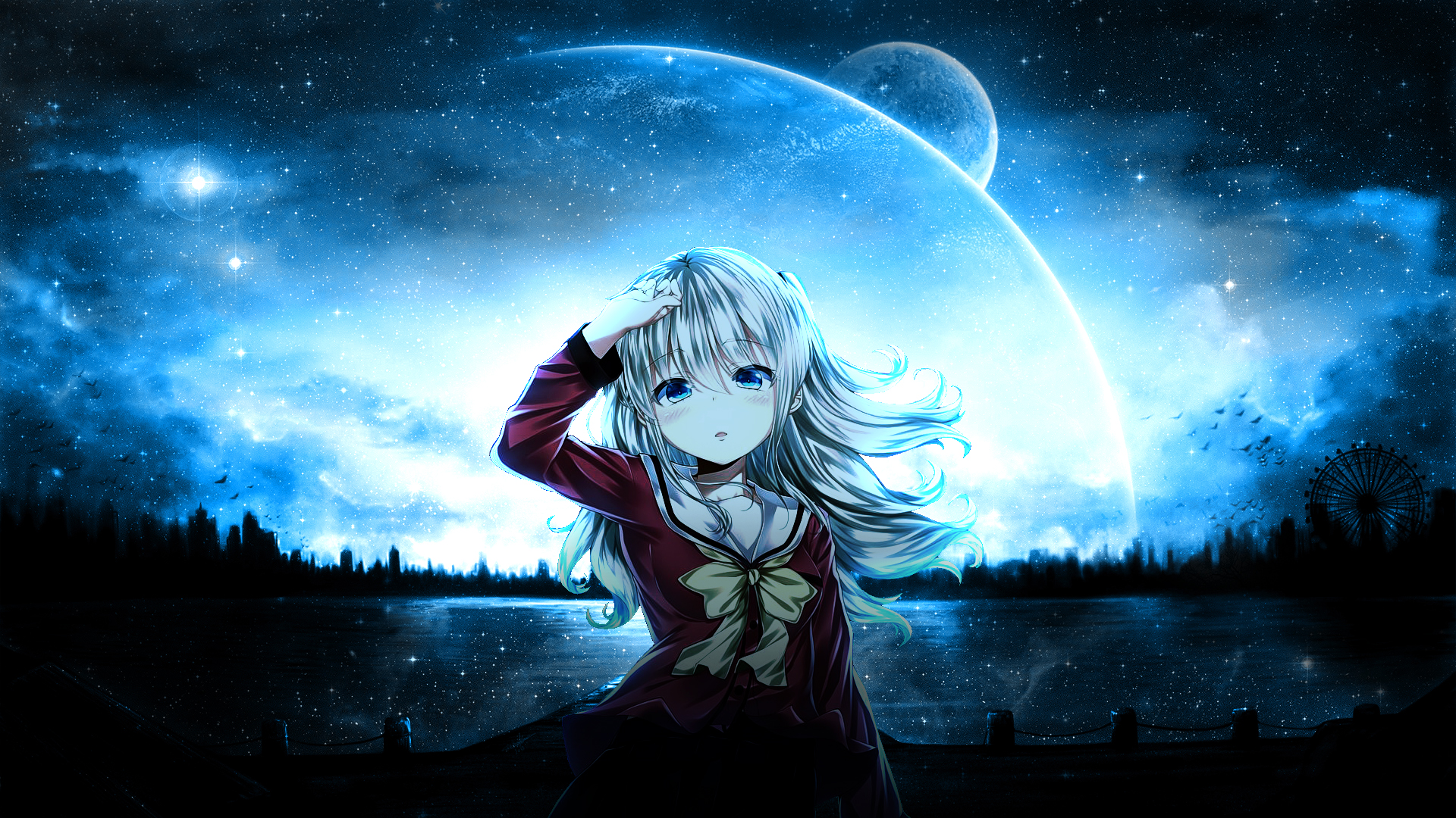 Charlotte Nao Tomori Wallpaper By Adiim On Deviantart