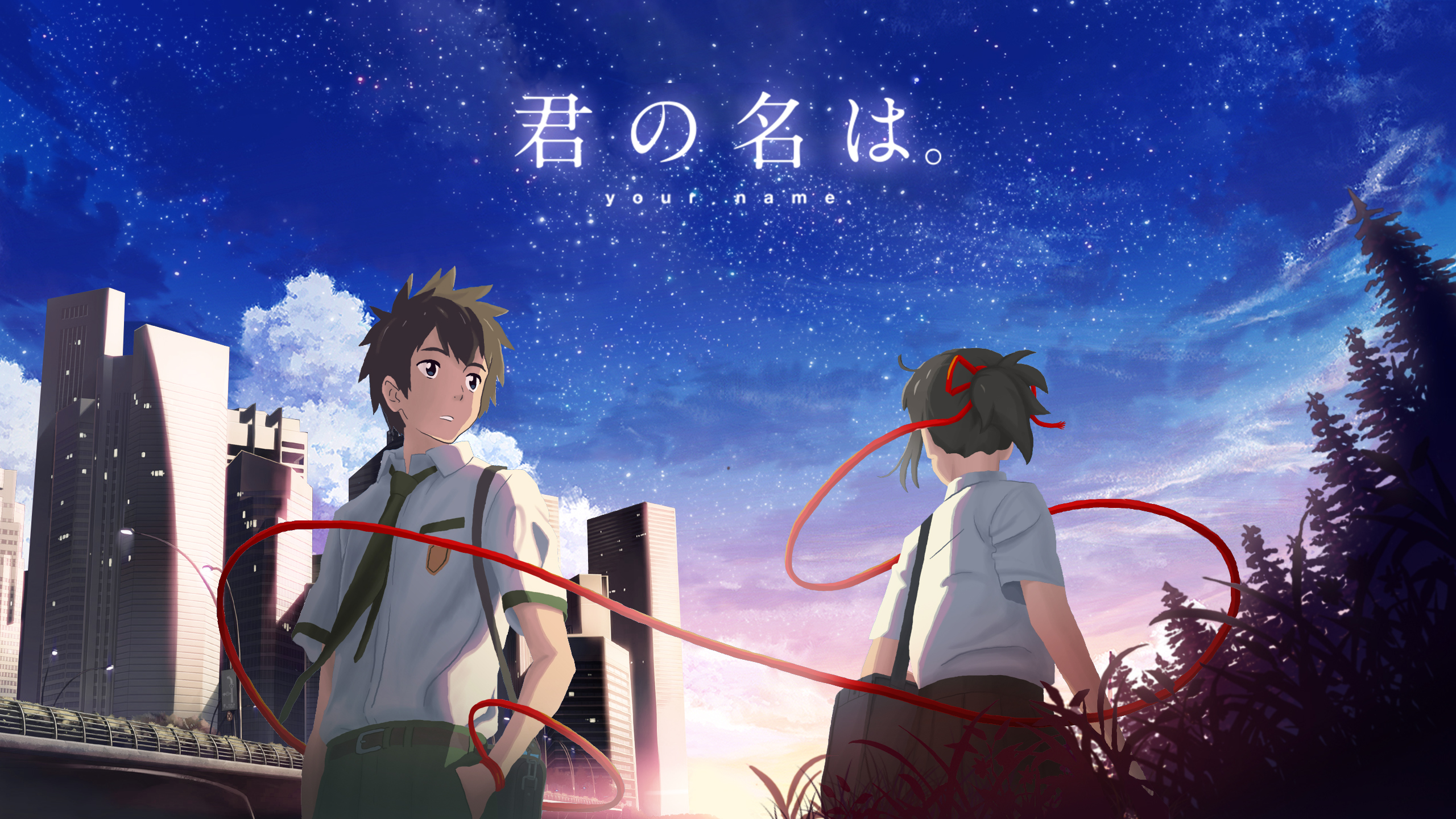 Desktop Wallpaper: Kimi No Na Wa (Your Name) by ethie-chan on DeviantArt