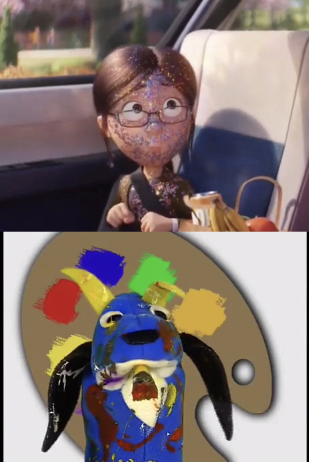 Margo Gru and Vincent van Goat by TheKansasCityFan on DeviantArt