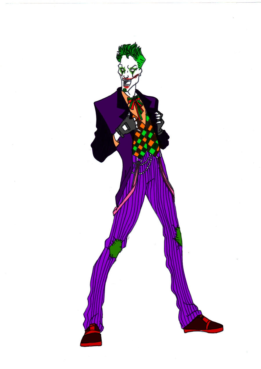 Joker Redesign!! by Comicbookguy54321 on DeviantArt