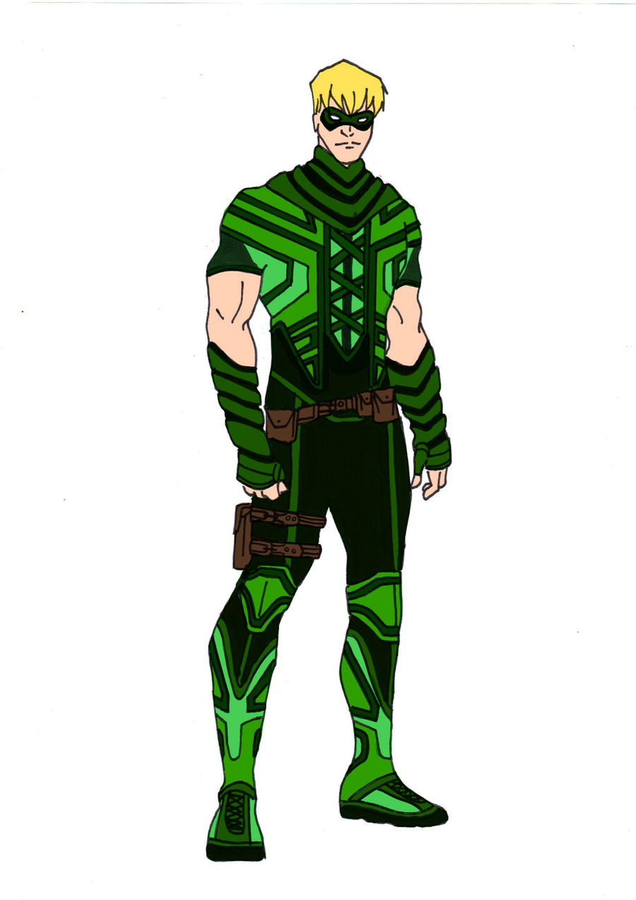 Green Arrow Redesign By Comicbookguy54321 On Deviantart