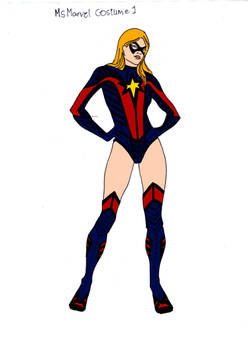 Ms Marvel 1st Costume Redesign!