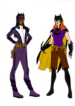 Batman Year One-Huntress And Batgirl Redesigns!