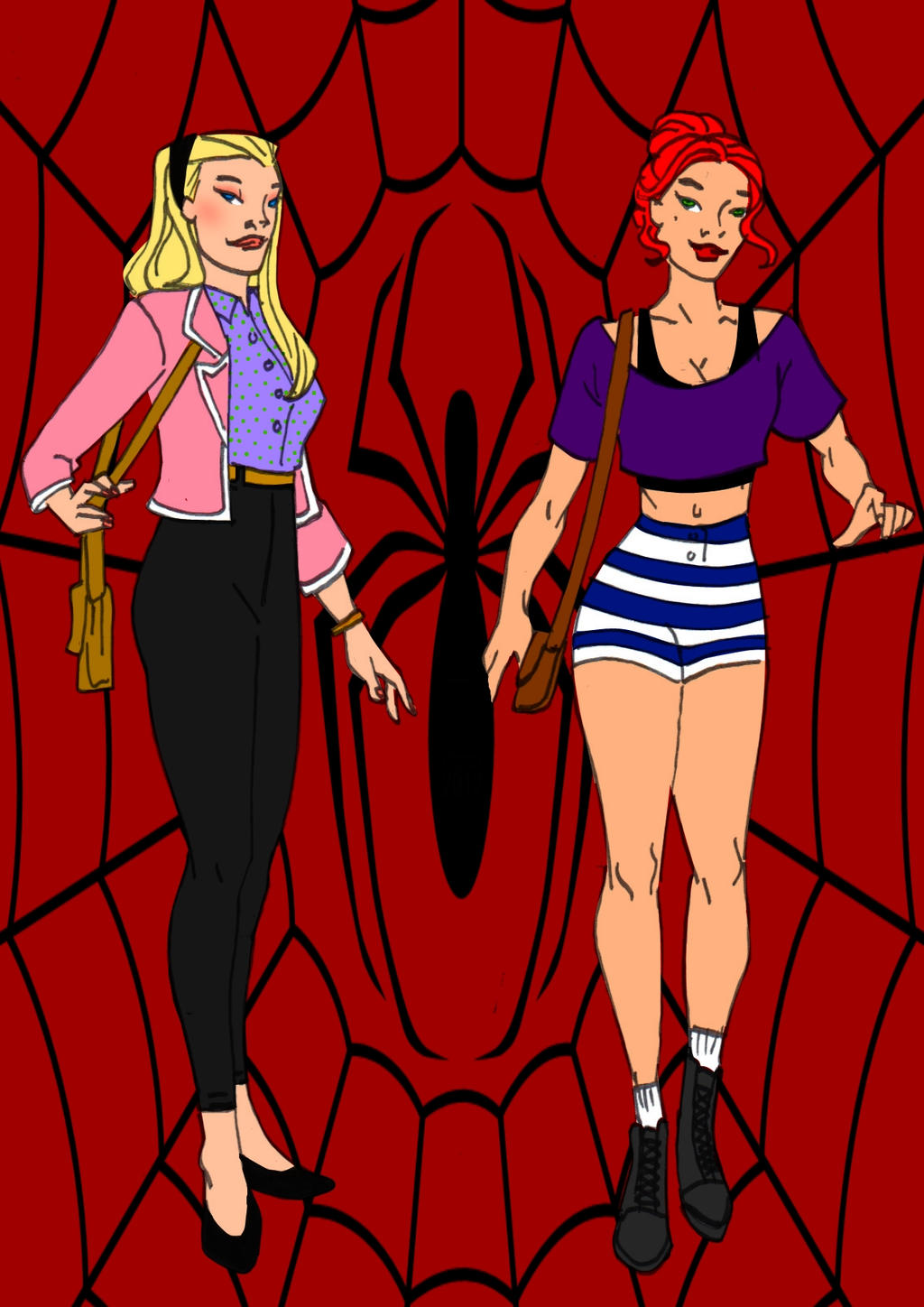 SpiderMan Year One- Gwen Stacy And MJ Watson by Comicbookguy54321 on  DeviantArt