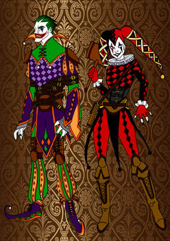 Medieval~Joker And Harley