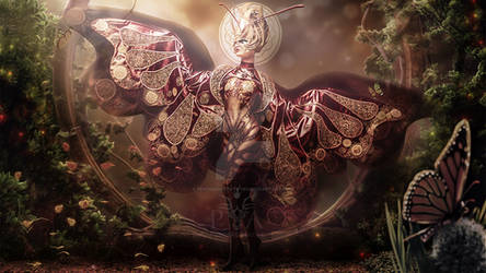 Madame Butterfly by PendragonArts-GEA