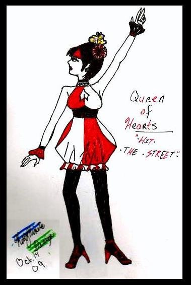 Fashion Designs -Hearts Queen-