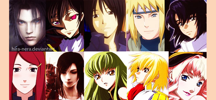 top 10 manga anime games chara