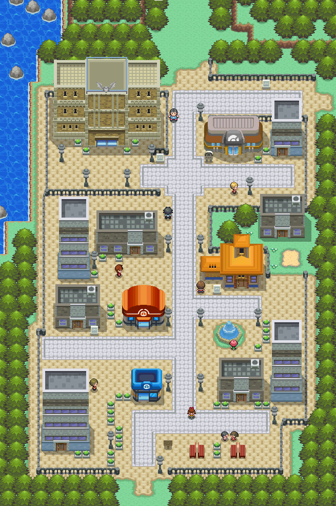 Rust Burrow Rustboro city remake old by Mucrush on DeviantArt