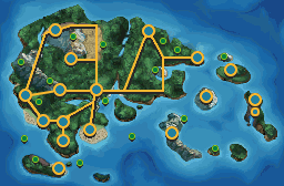 Hoenn BW styled map