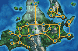 Sinnoh BW styled map