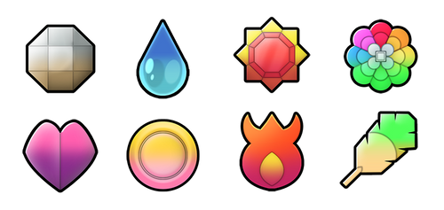 Kanto 6 Generation badges