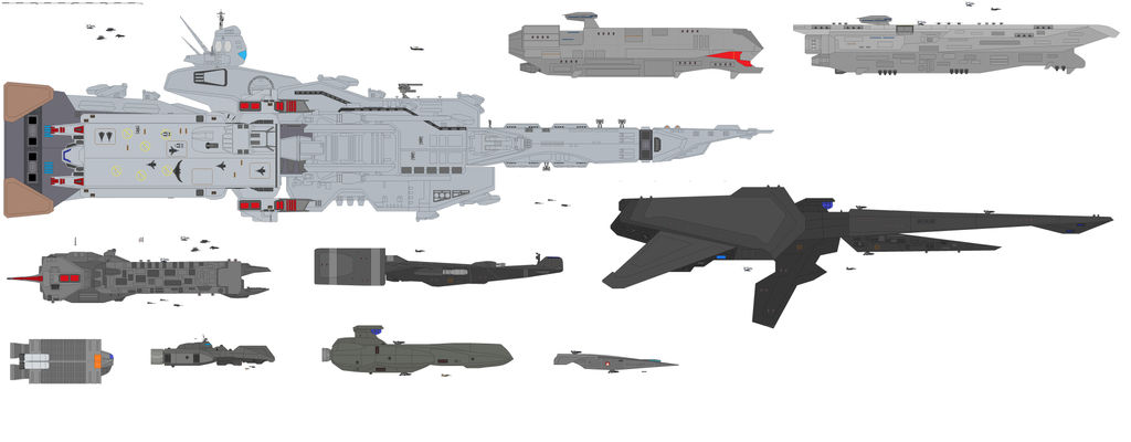 SDF-1 Side Comparasion by AletanMarxan on DeviantArt