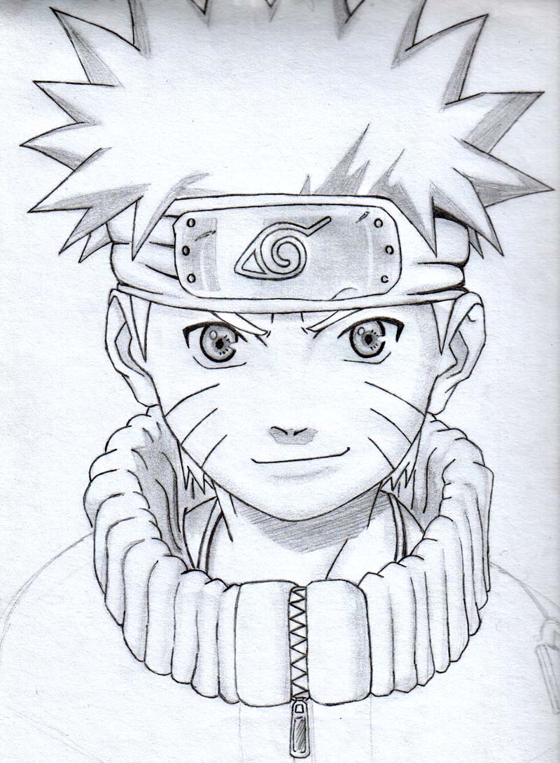 Naruto sketch by grei10 on DeviantArt