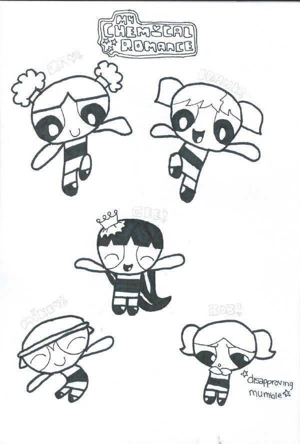 mcr powerpuff girls