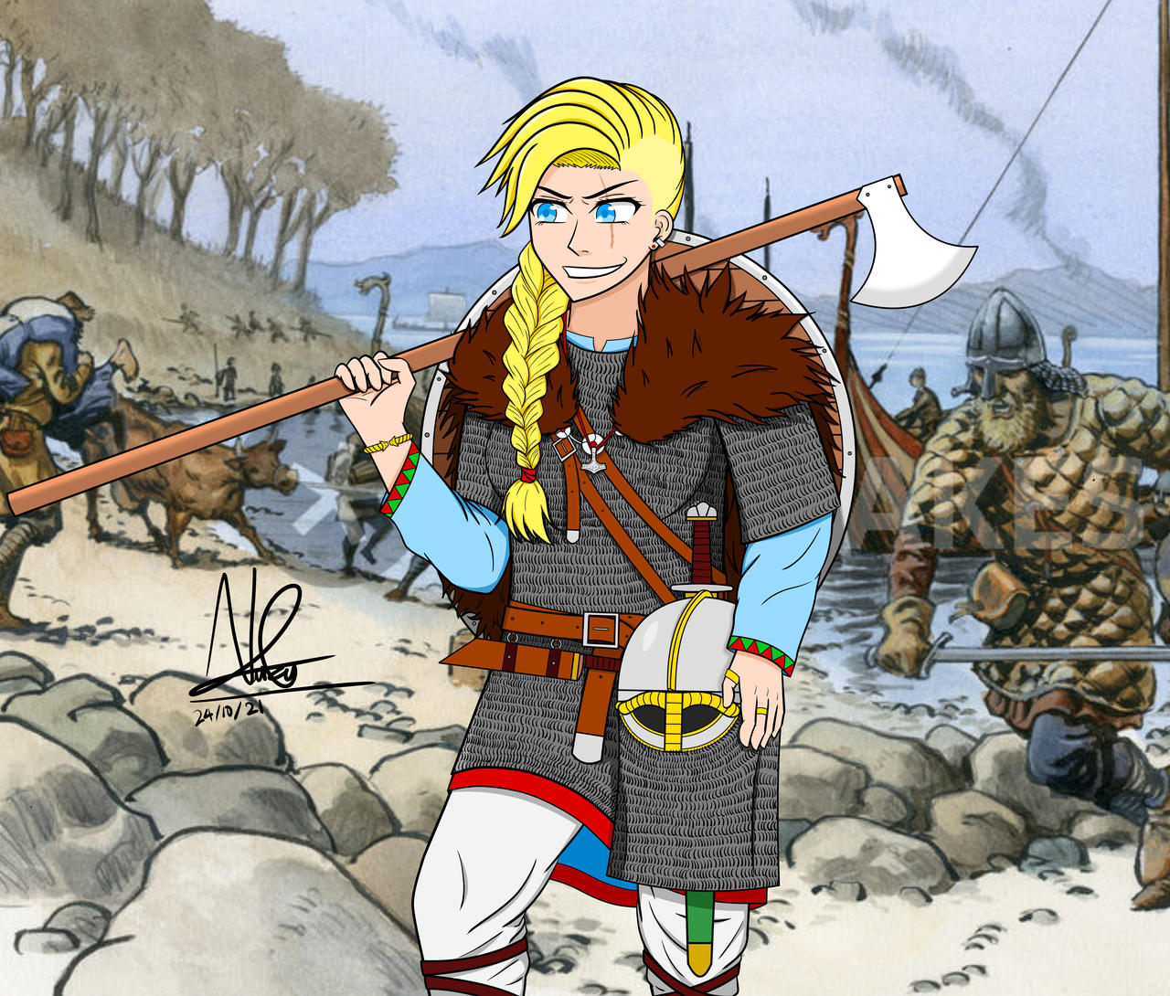 Shield-maiden, Vikings Wiki
