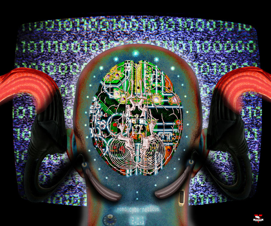 Programmed to passivity, Homo cyberneticus by April4692 on DeviantArt