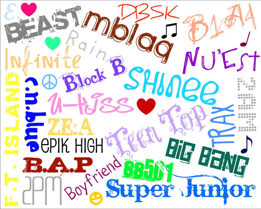 KPop Collage by xCreativeSpiritx on DeviantArt