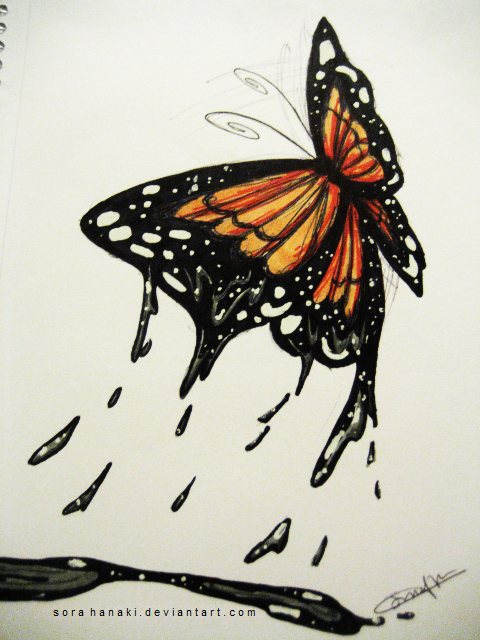 melting butterfly