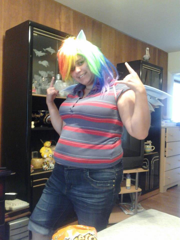 WIP Rainbow Dash Gijinka