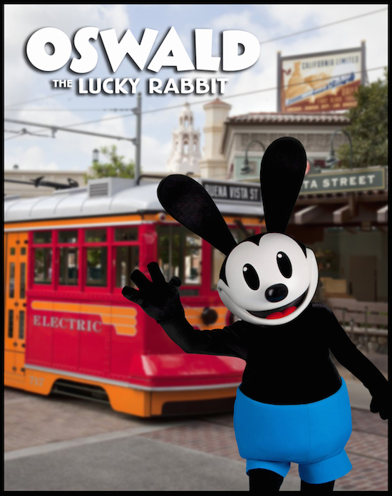 Oswald coming to Disney California