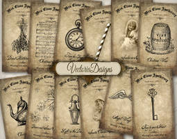 Christmas Apothecary Labels