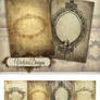 Printable Tattered Frames ATC size