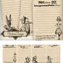 Printable Alice in Wonderland Journaling Cards