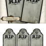 Printable Tombstone Tags