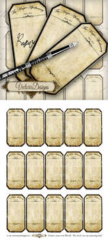 Printable Blank Apothecary Labels