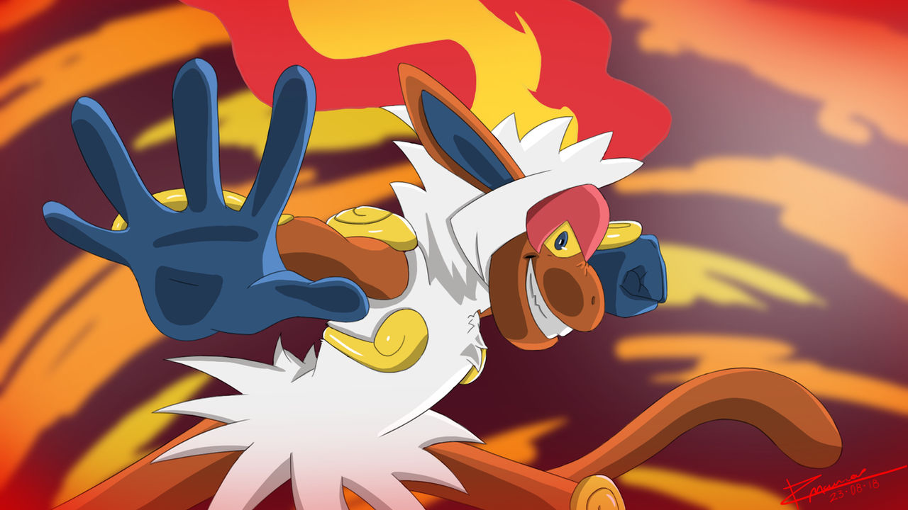 Infernaep Infernape by HyperSunArt on DeviantArt