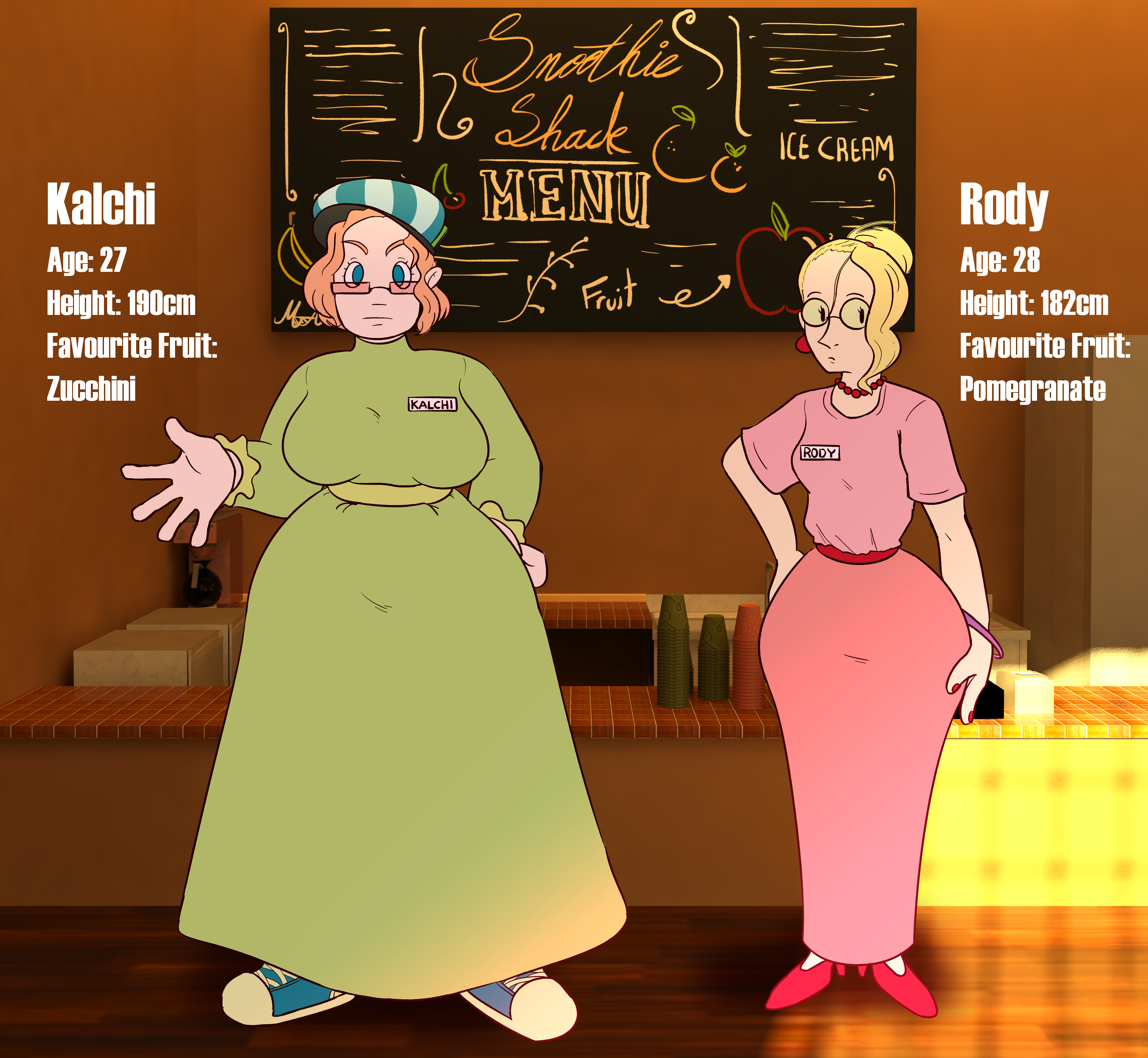 Kalchi OCs: Kalchi and Rody by MysteryMarshman on DeviantArt