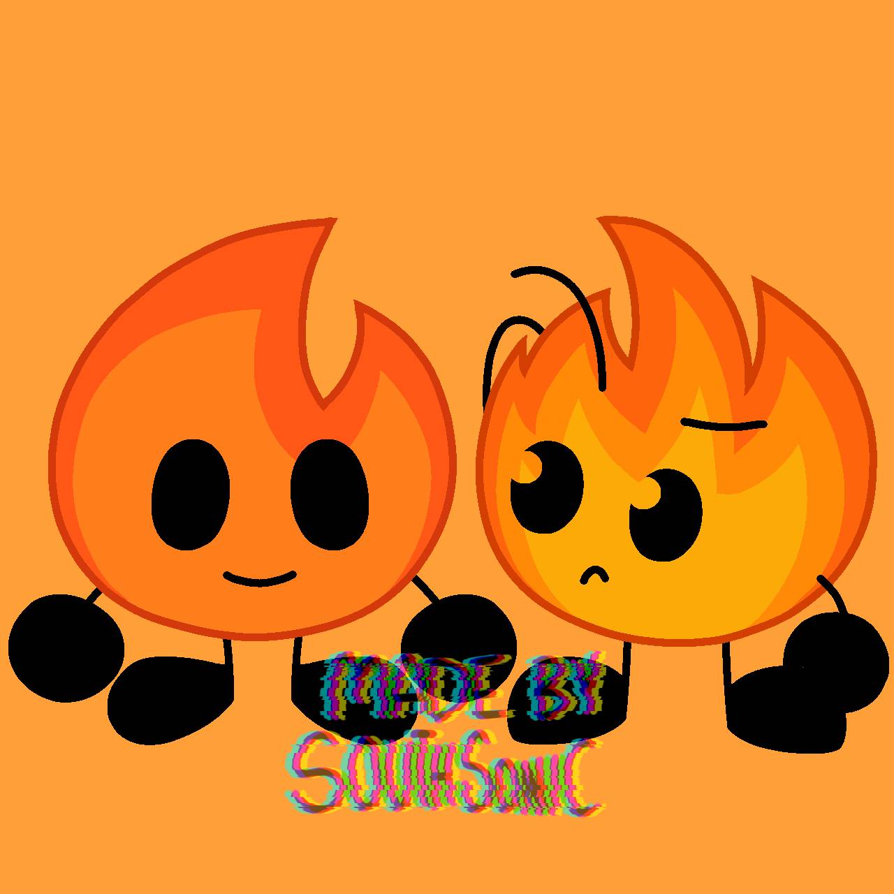 Flame.FLA and Firey by Grandoas on DeviantArt