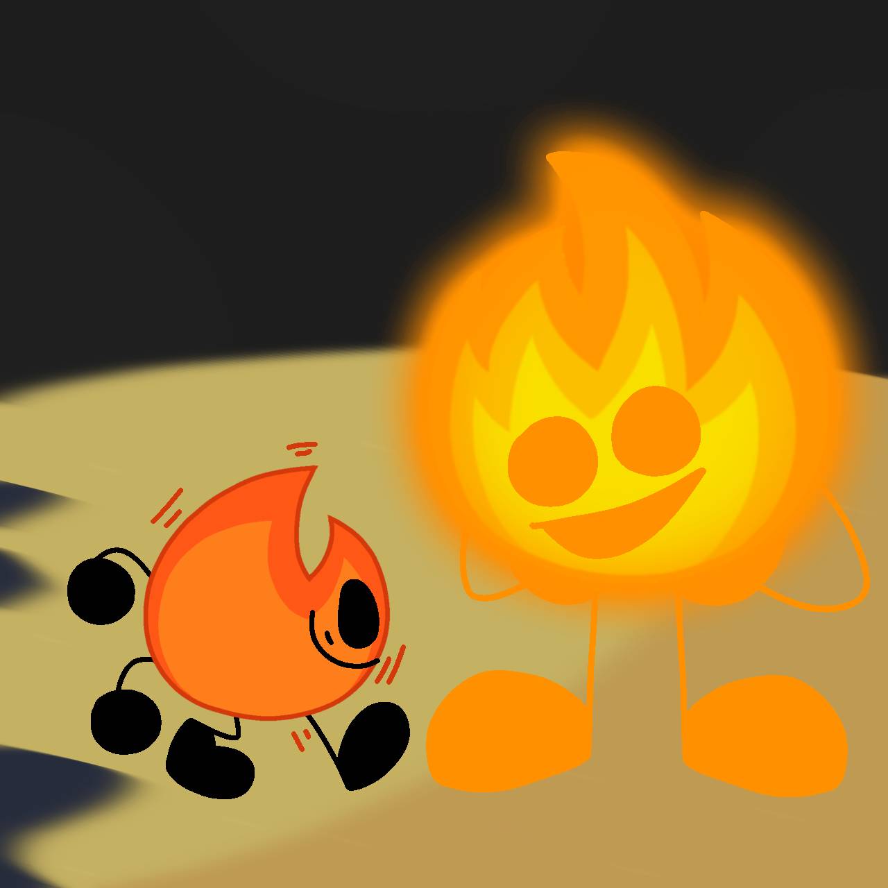 (BY ME) Flame.FLA meets Firey.FLA by Grandoas on DeviantArt