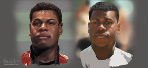 John Boyega Skin Studies